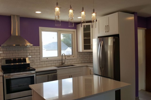Pearl White Kitchen project